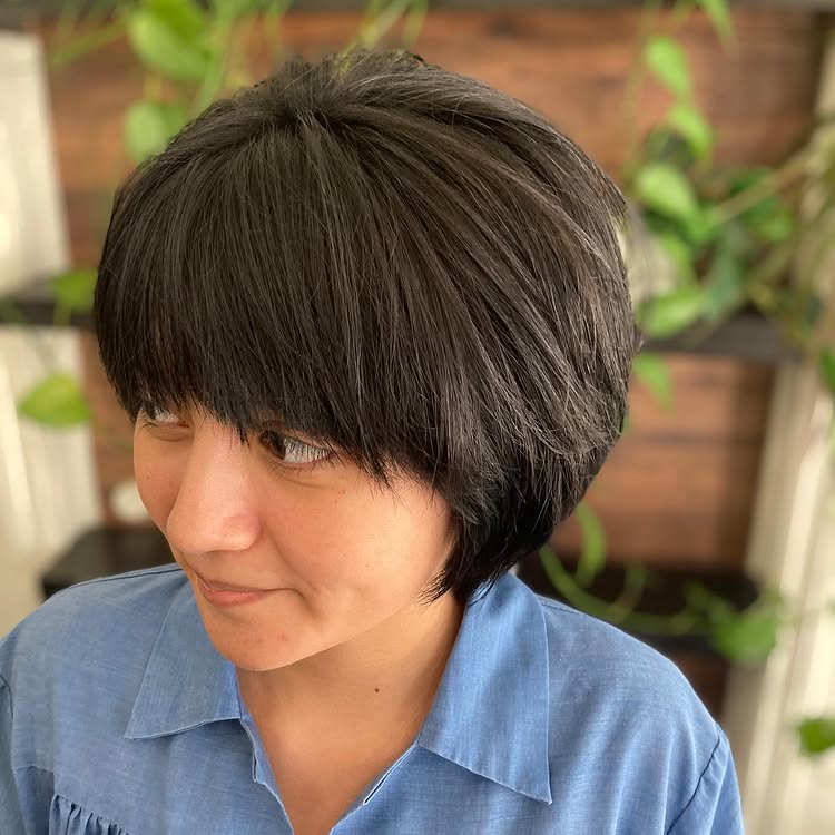 Choppy Bowl Cut