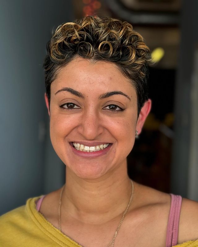 Coiled Pixie Cut