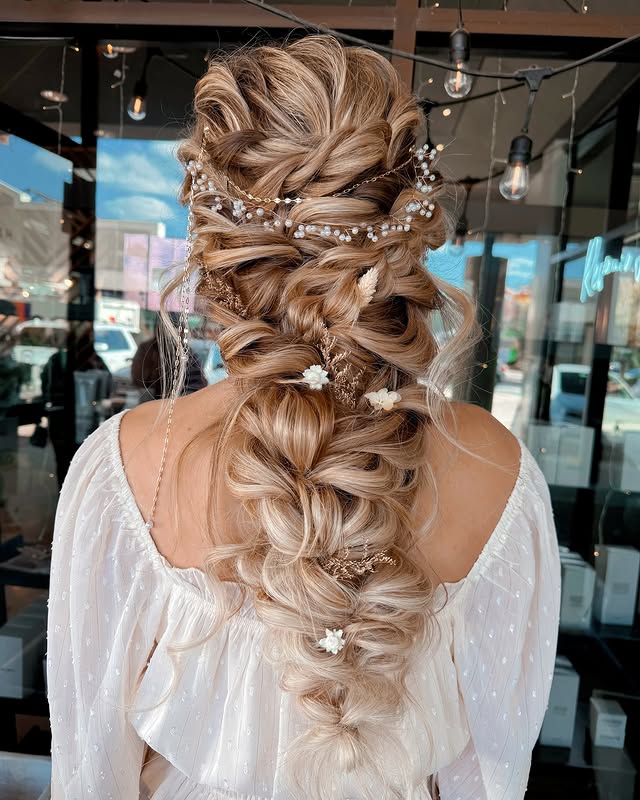 Elegant Half-Up Twisted Knot