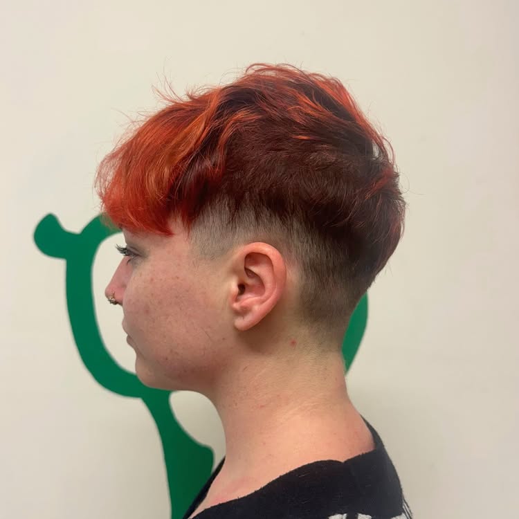 Fiery Pixie With Undercut