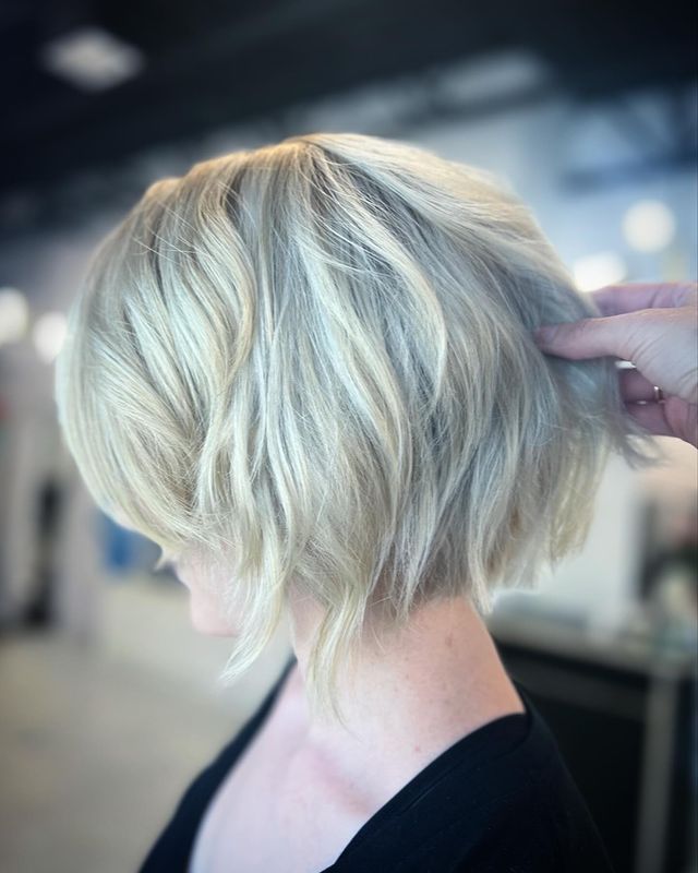 Platinum Bixie Haircut
