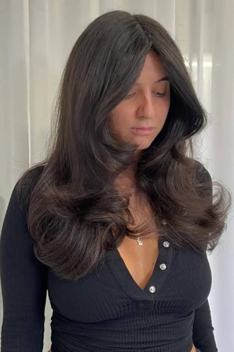 Polished Sleek Retro Blowout