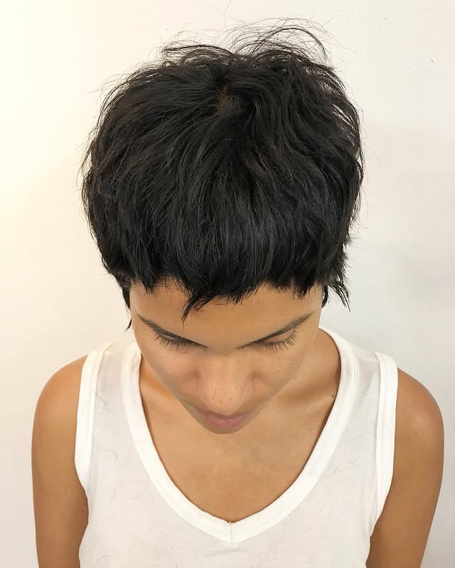 Short Pixie with Fringe