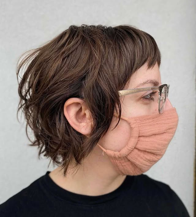 Tousled Textured Bixie Haircut